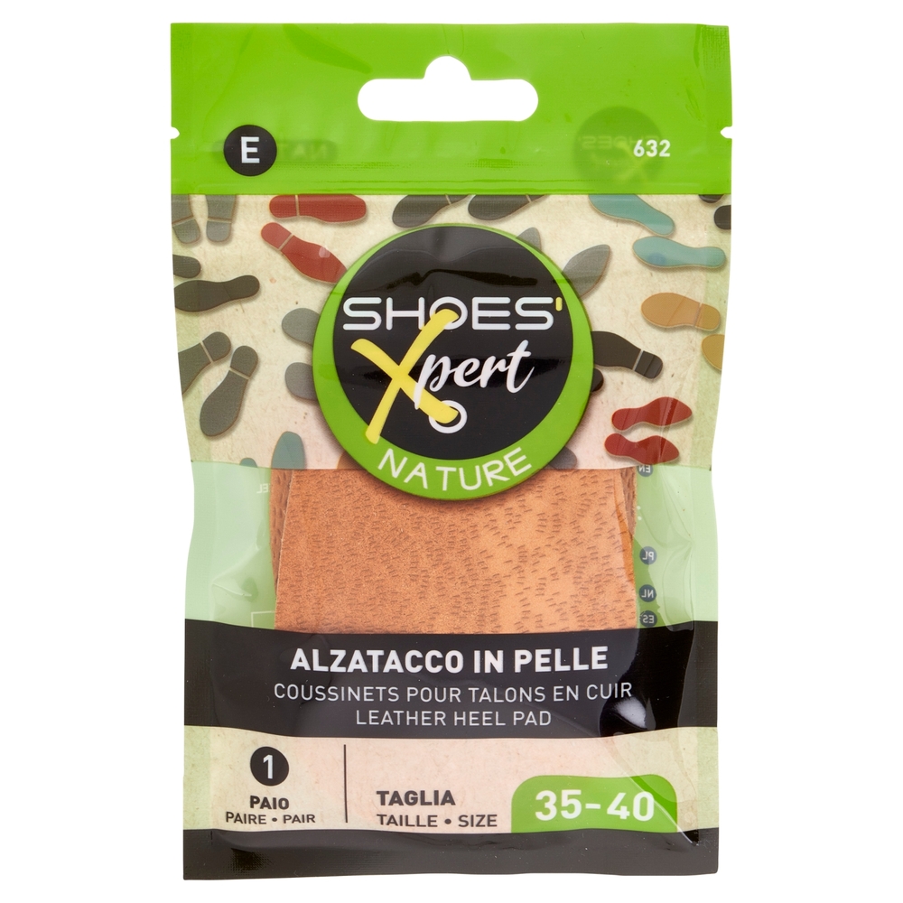 Shoes'Xpert Nature Alzatacco in Pelle Taglia 35-40 1 Paio